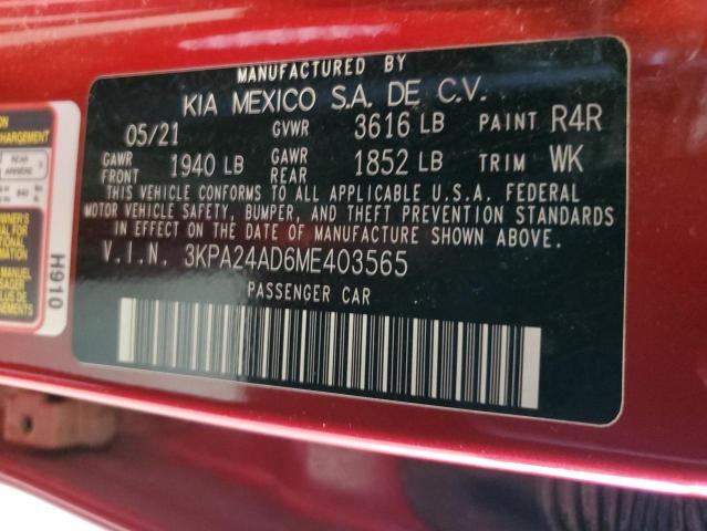 Photo 11 VIN: 3KPA24AD6ME403565 - KIA RIO LX 