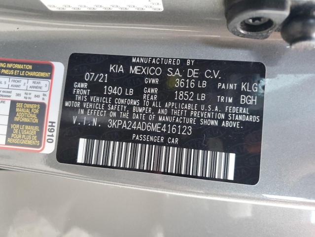 Photo 12 VIN: 3KPA24AD6ME416123 - KIA RIO LX 