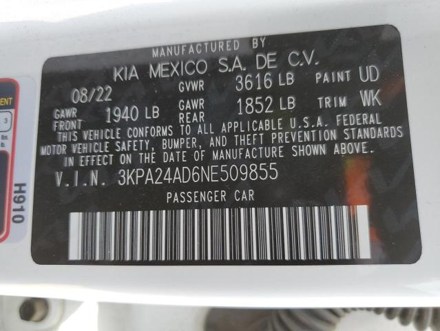 Photo 11 VIN: 3KPA24AD6NE509855 - KIA RIO LX 