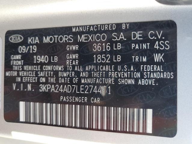 Photo 11 VIN: 3KPA24AD7LE274461 - KIA RIO LX 