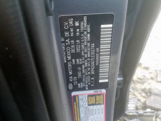 Photo 9 VIN: 3KPA24AD7LE302744 - KIA RIO LX 