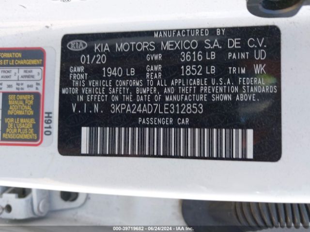 Photo 8 VIN: 3KPA24AD7LE312853 - KIA RIO 