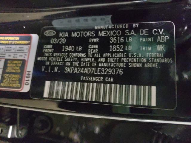 Photo 9 VIN: 3KPA24AD7LE329376 - KIA RIO LX 