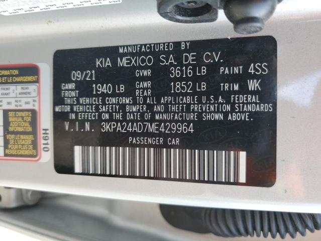 Photo 12 VIN: 3KPA24AD7ME429964 - KIA RIO 