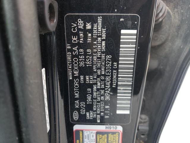 Photo 11 VIN: 3KPA24AD8LE316278 - KIA RIO LX 