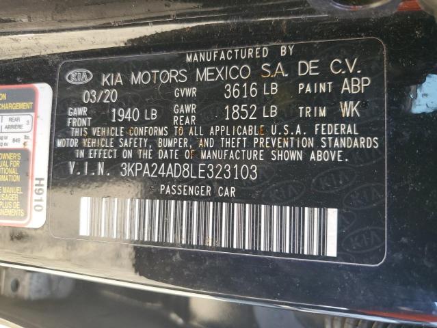 Photo 9 VIN: 3KPA24AD8LE323103 - KIA RIO LX 