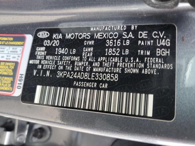 Photo 11 VIN: 3KPA24AD8LE330858 - KIA RIO LX 