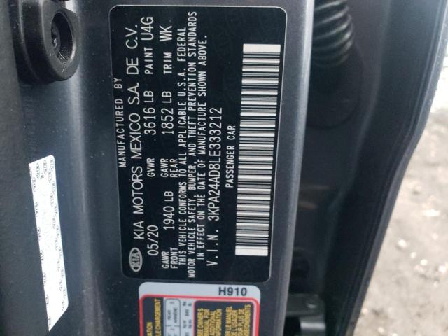 Photo 12 VIN: 3KPA24AD8LE333212 - KIA RIO LX 