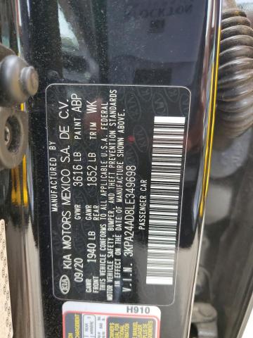 Photo 11 VIN: 3KPA24AD8LE349698 - KIA RIO LX 