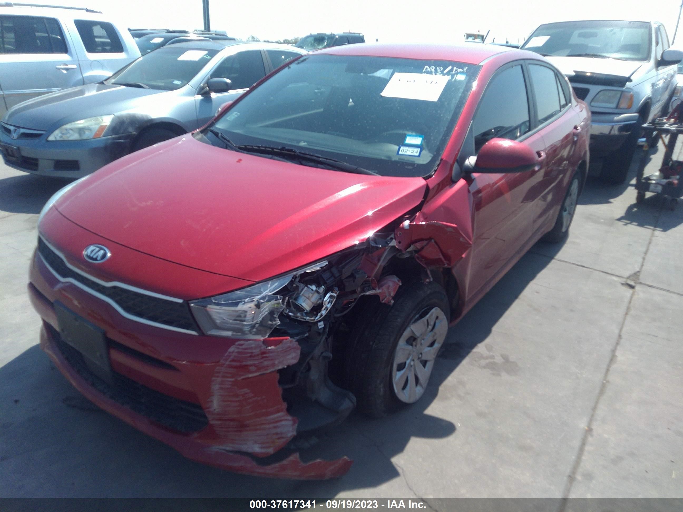 Photo 1 VIN: 3KPA24AD8LE361883 - KIA RIO 