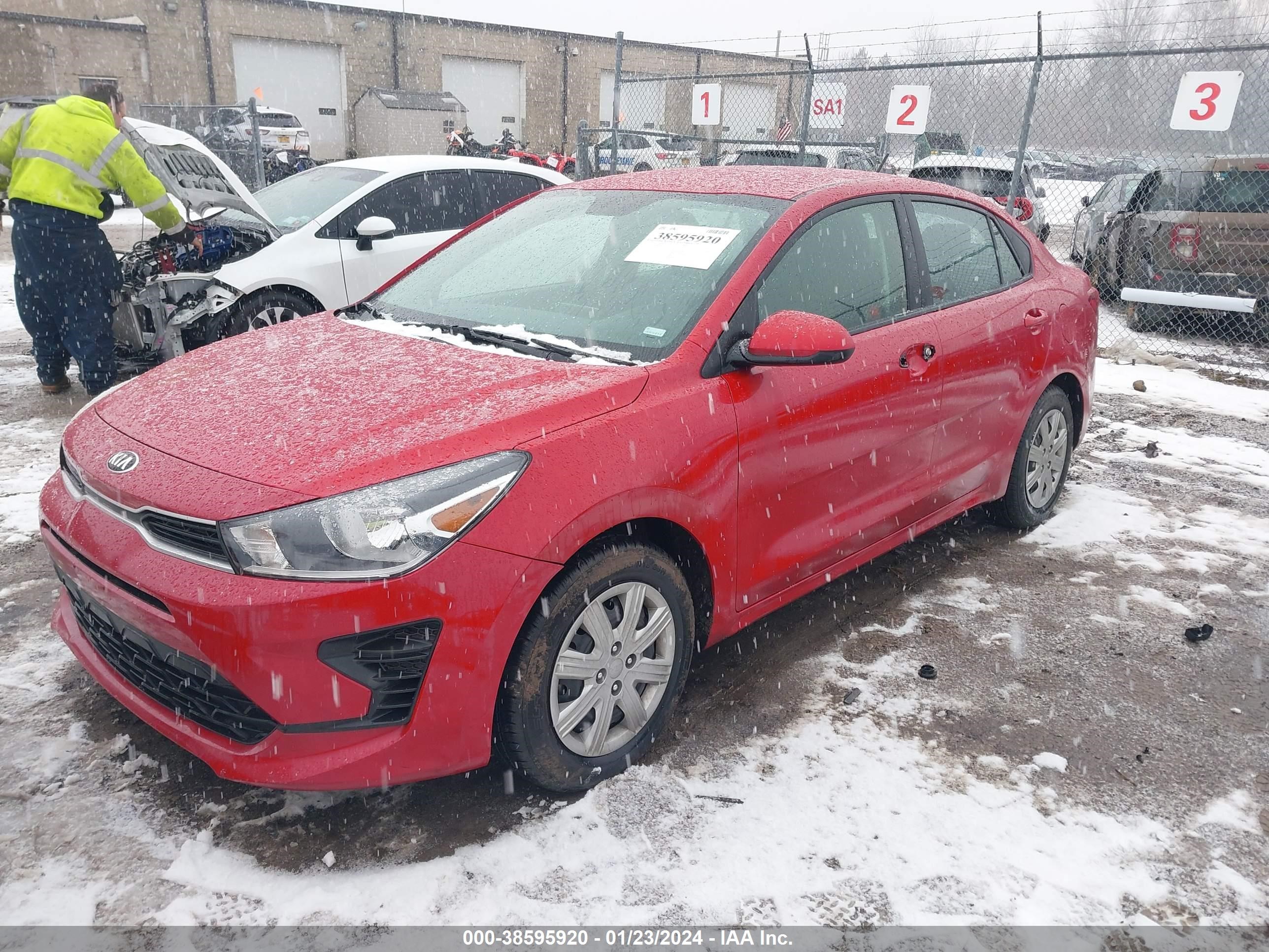 Photo 1 VIN: 3KPA24AD8ME364428 - KIA RIO 