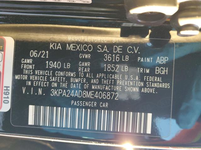 Photo 11 VIN: 3KPA24AD8ME406872 - KIA RIO 