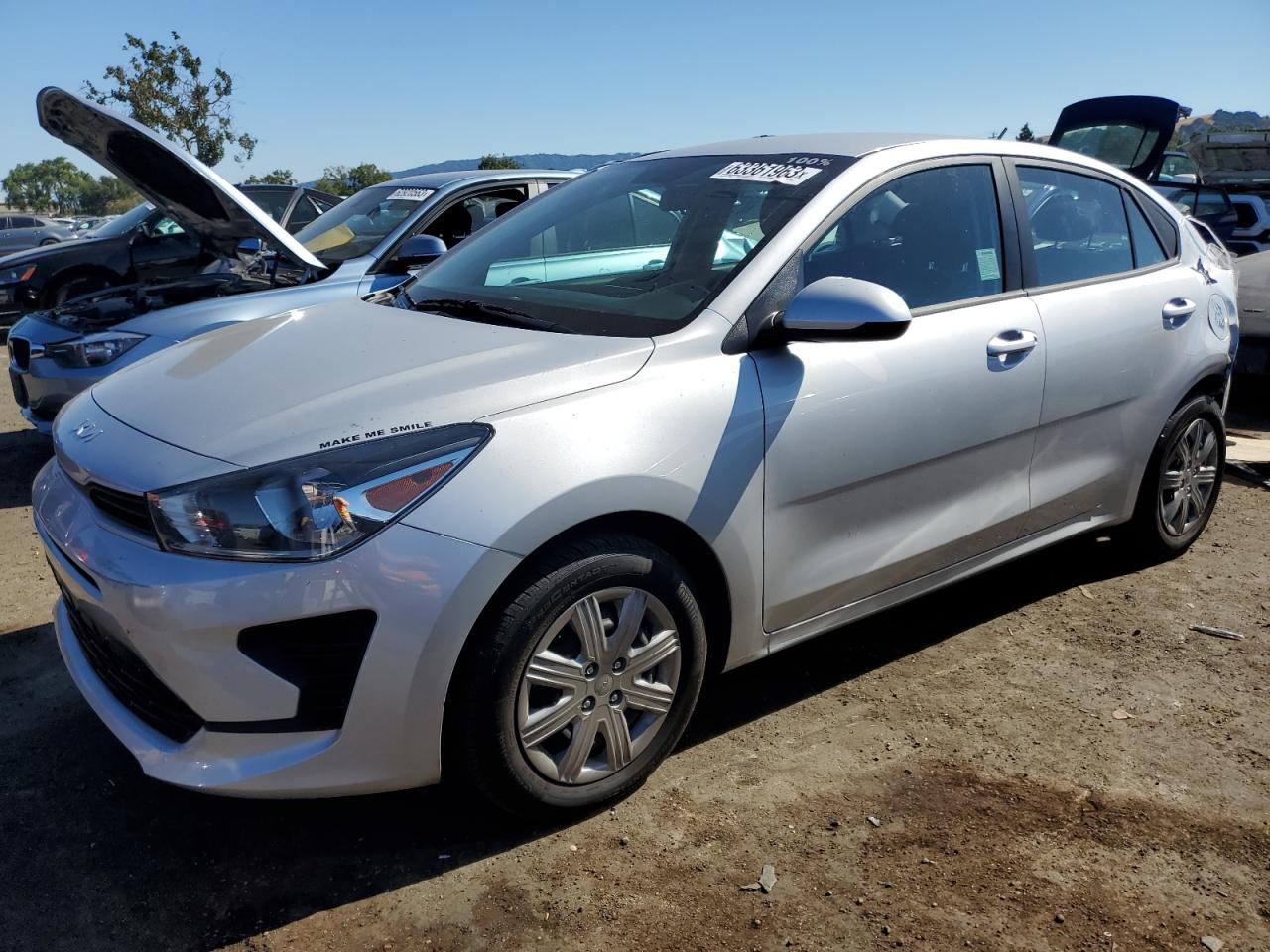 Photo 0 VIN: 3KPA24AD8NE449738 - KIA RIO 