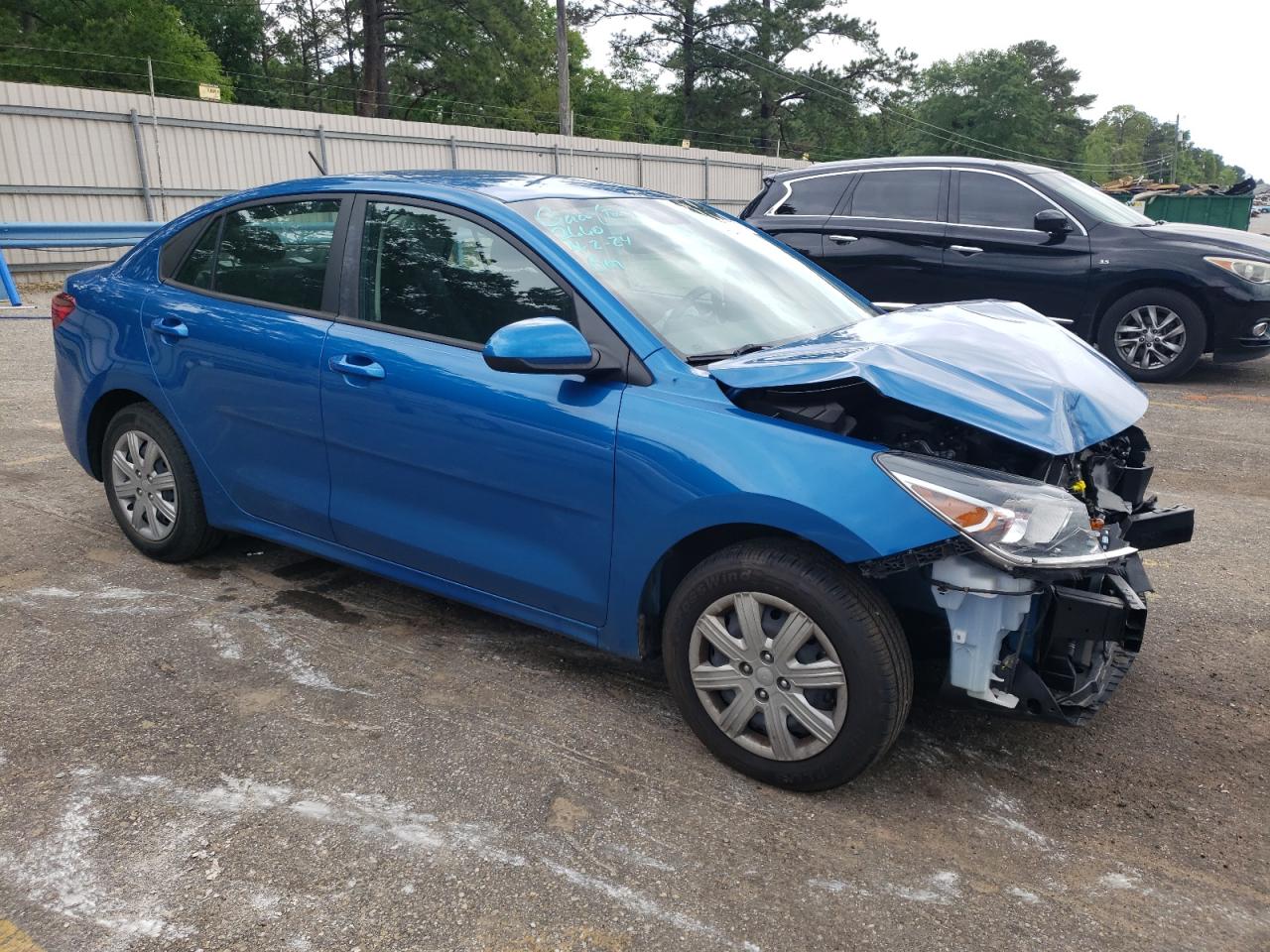 Photo 3 VIN: 3KPA24AD8NE464966 - KIA RIO 