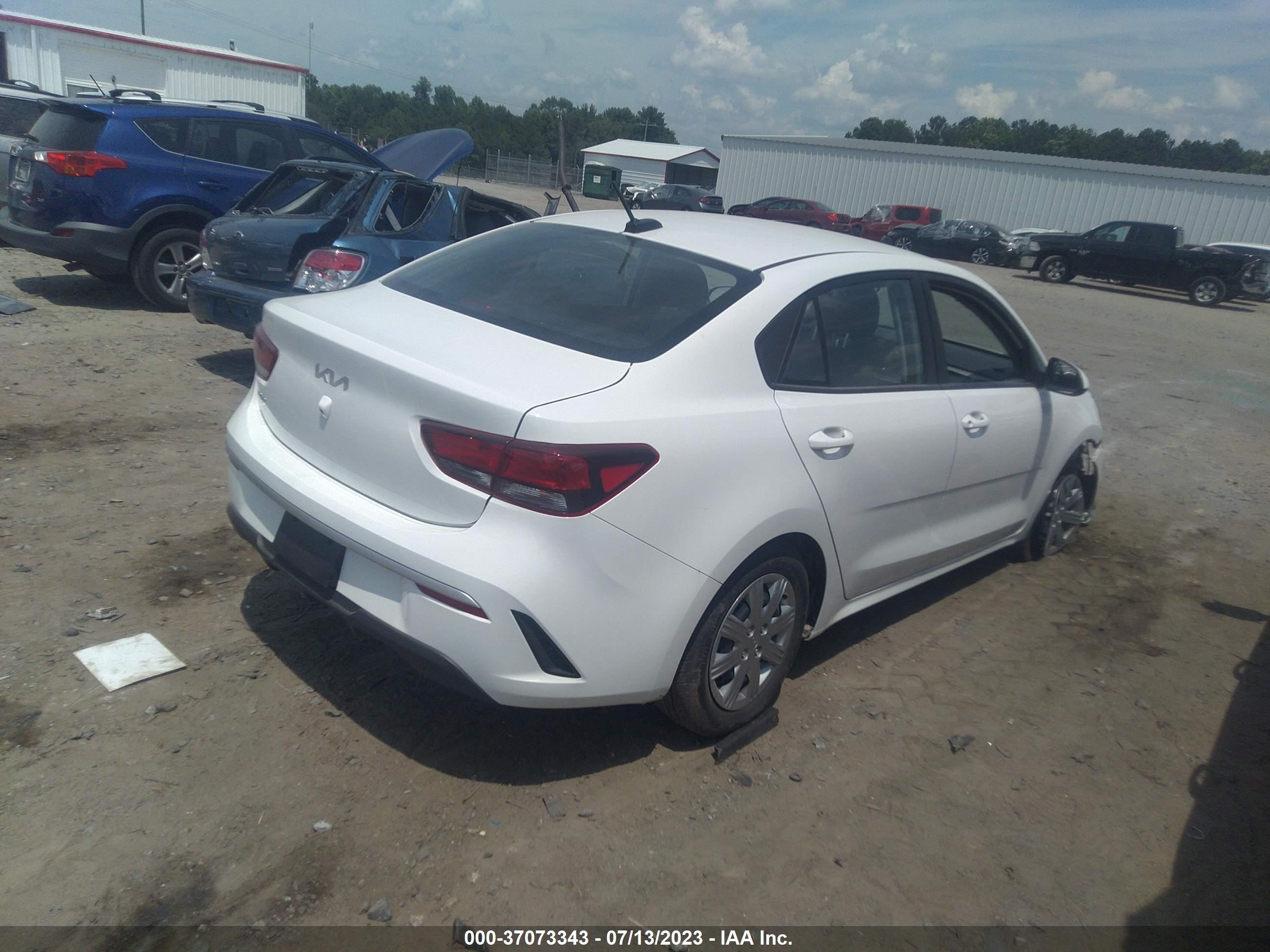 Photo 3 VIN: 3KPA24AD8PE542827 - KIA RIO 