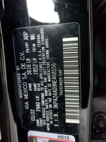 Photo 11 VIN: 3KPA24AD9NE468556 - KIA RIO LX 