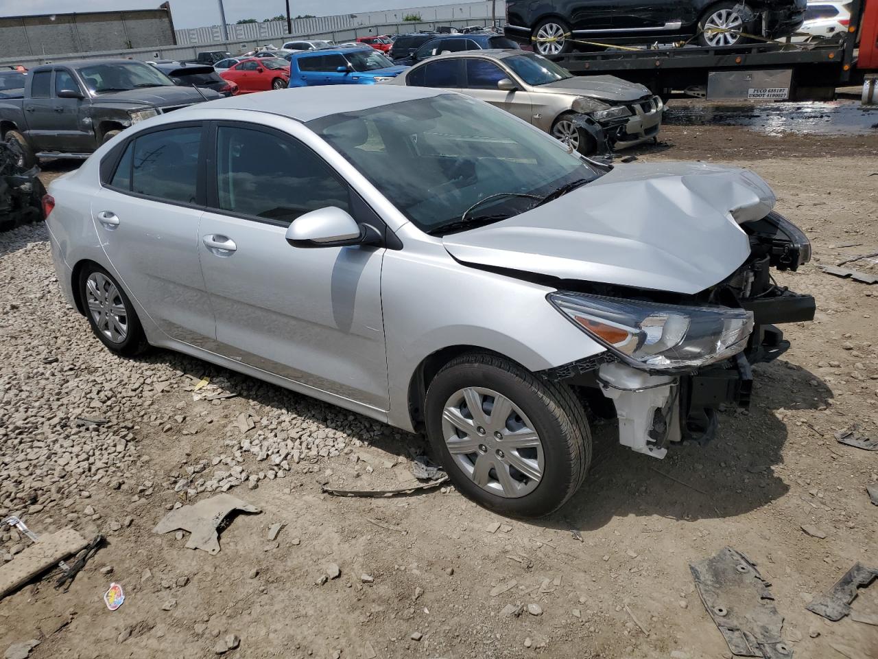 Photo 3 VIN: 3KPA24AD9NE474101 - KIA RIO 