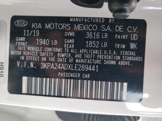 Photo 9 VIN: 3KPA24ADXLE289441 - KIA RIO LX 