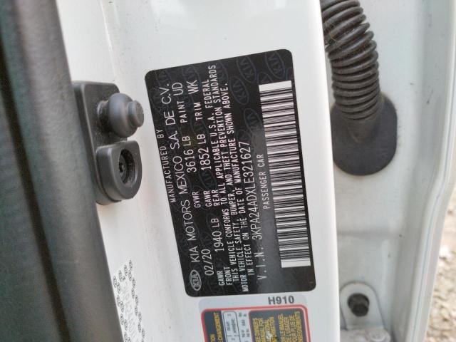 Photo 9 VIN: 3KPA24ADXLE321627 - KIA RIO LX 