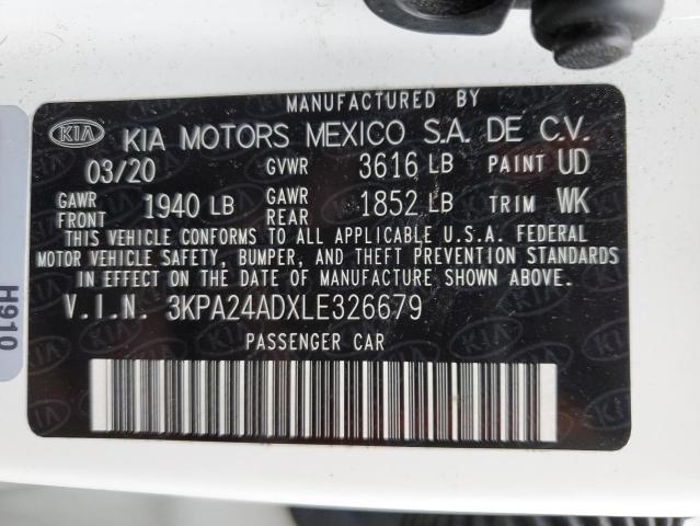 Photo 12 VIN: 3KPA24ADXLE326679 - KIA RIO 