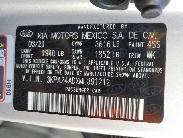 Photo 12 VIN: 3KPA24ADXME391212 - KIA RIO 