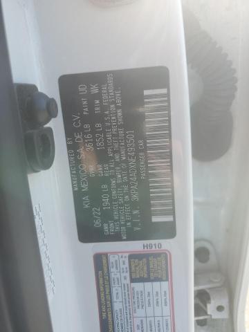 Photo 11 VIN: 3KPA24ADXNE493501 - KIA RIO LX 