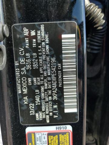 Photo 11 VIN: 3KPA24ADXPE542196 - KIA RIO LX 