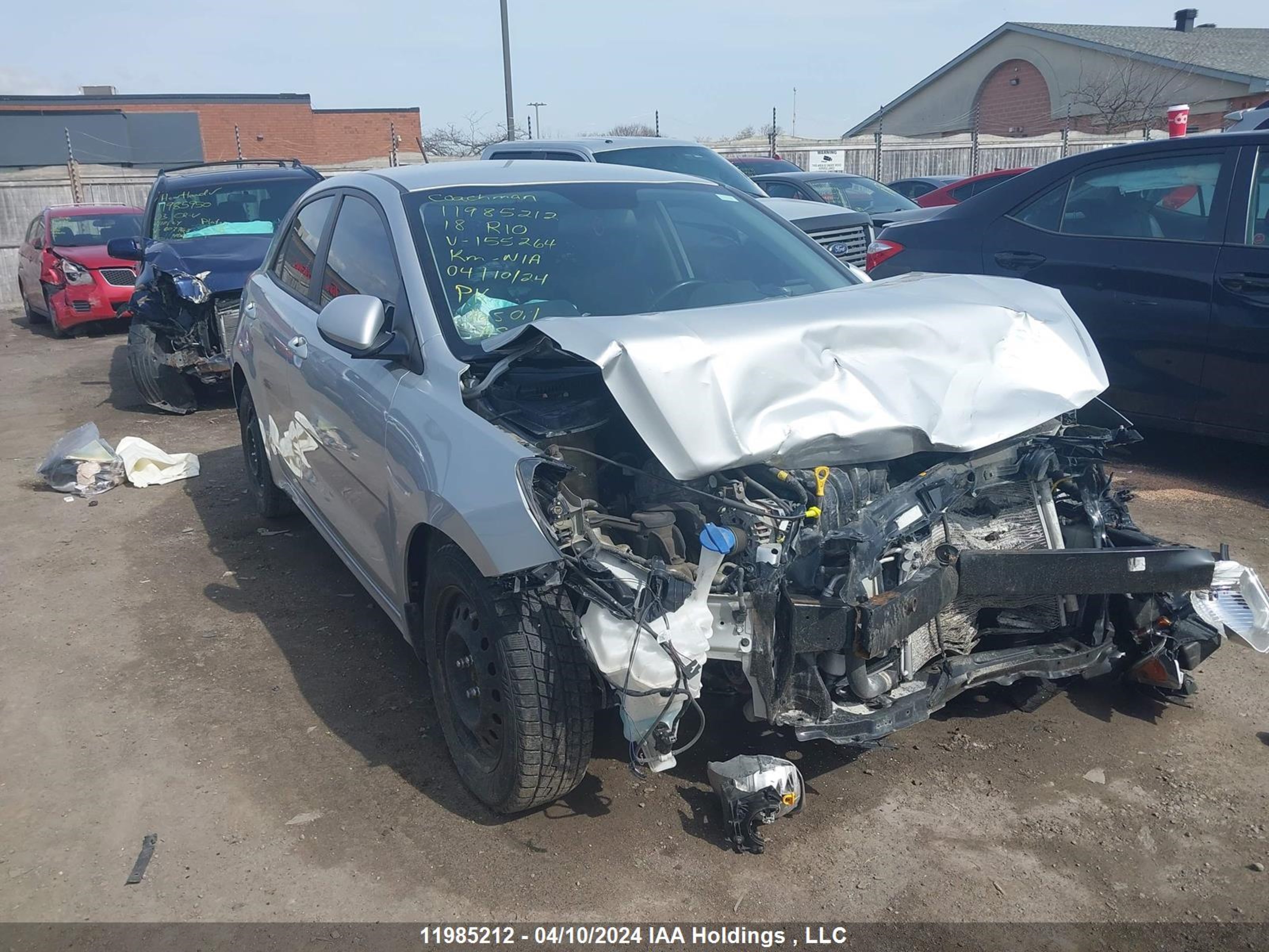 Photo 0 VIN: 3KPA25AB0JE155264 - KIA RIO 