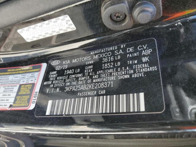 Photo 11 VIN: 3KPA25AB2KE208371 - KIA RIO S 