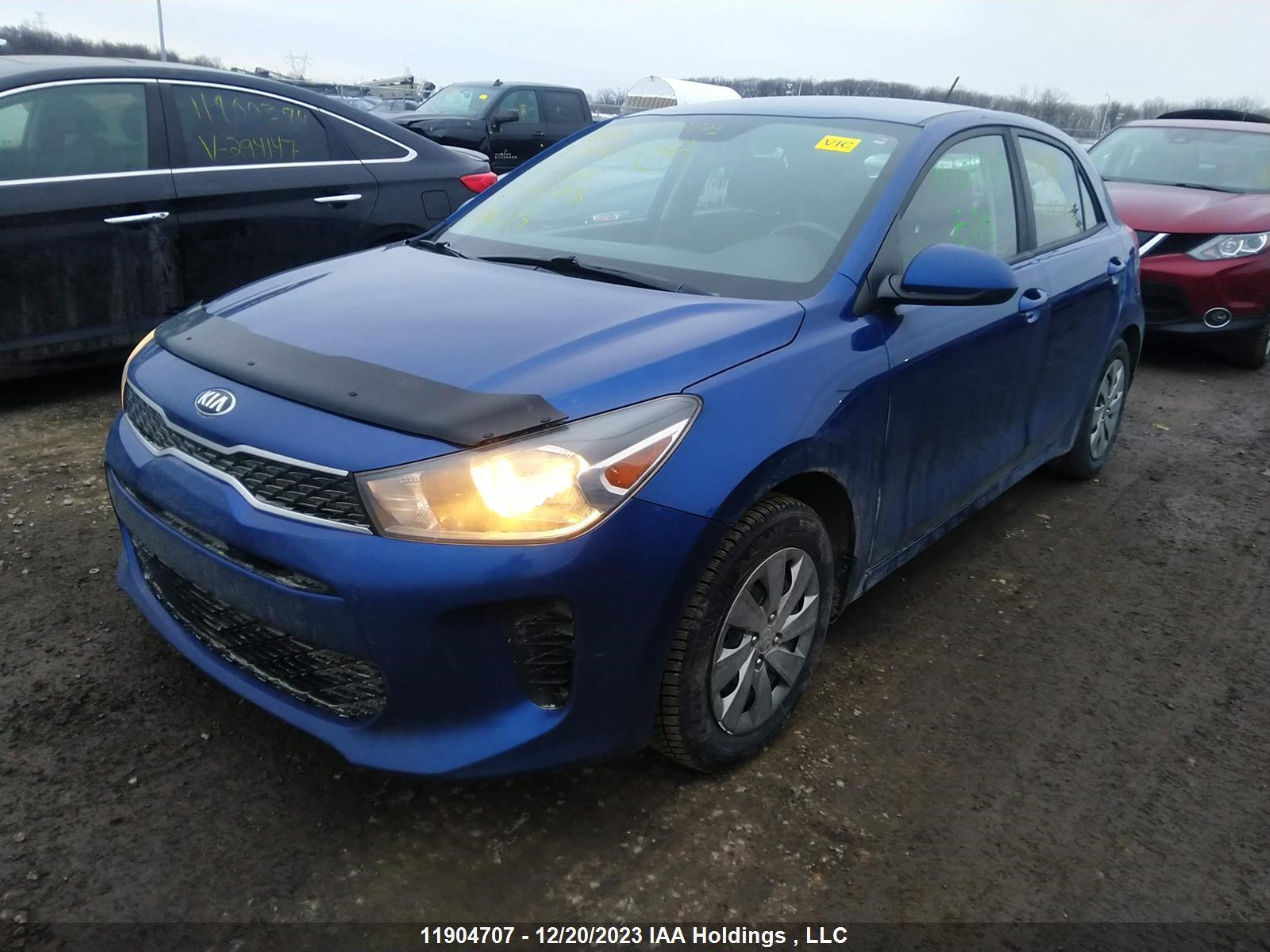 Photo 1 VIN: 3KPA25AB3KE187496 - KIA RIO 