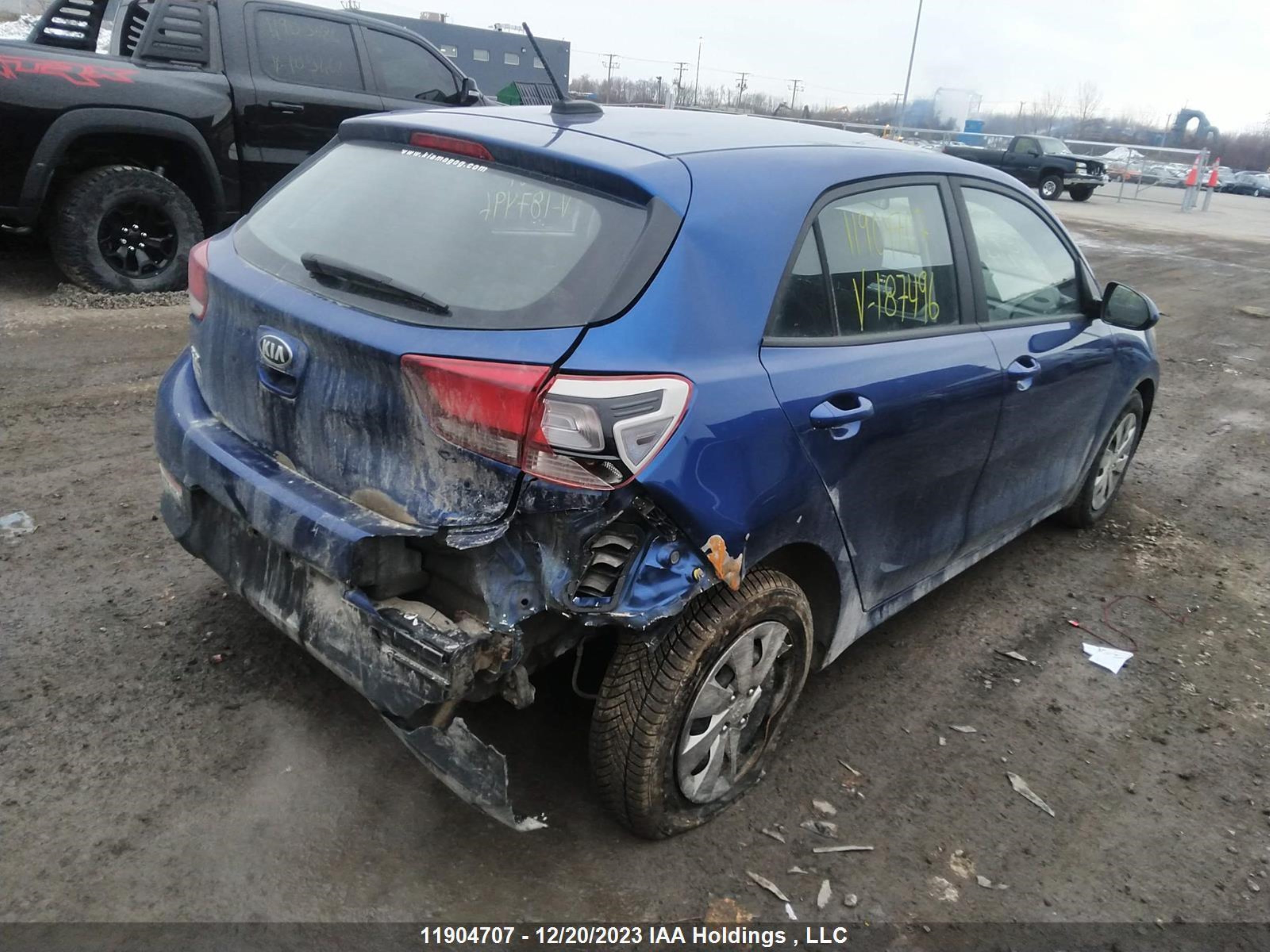 Photo 3 VIN: 3KPA25AB3KE187496 - KIA RIO 