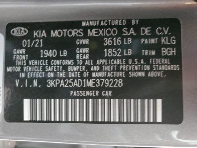 Photo 9 VIN: 3KPA25AD1ME379228 - KIA RIO S 