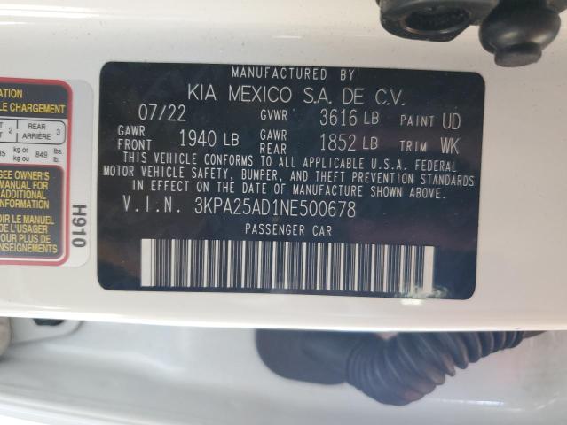 Photo 11 VIN: 3KPA25AD1NE500678 - KIA RIO 