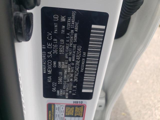 Photo 11 VIN: 3KPA25AD3NE482040 - KIA RIO S 