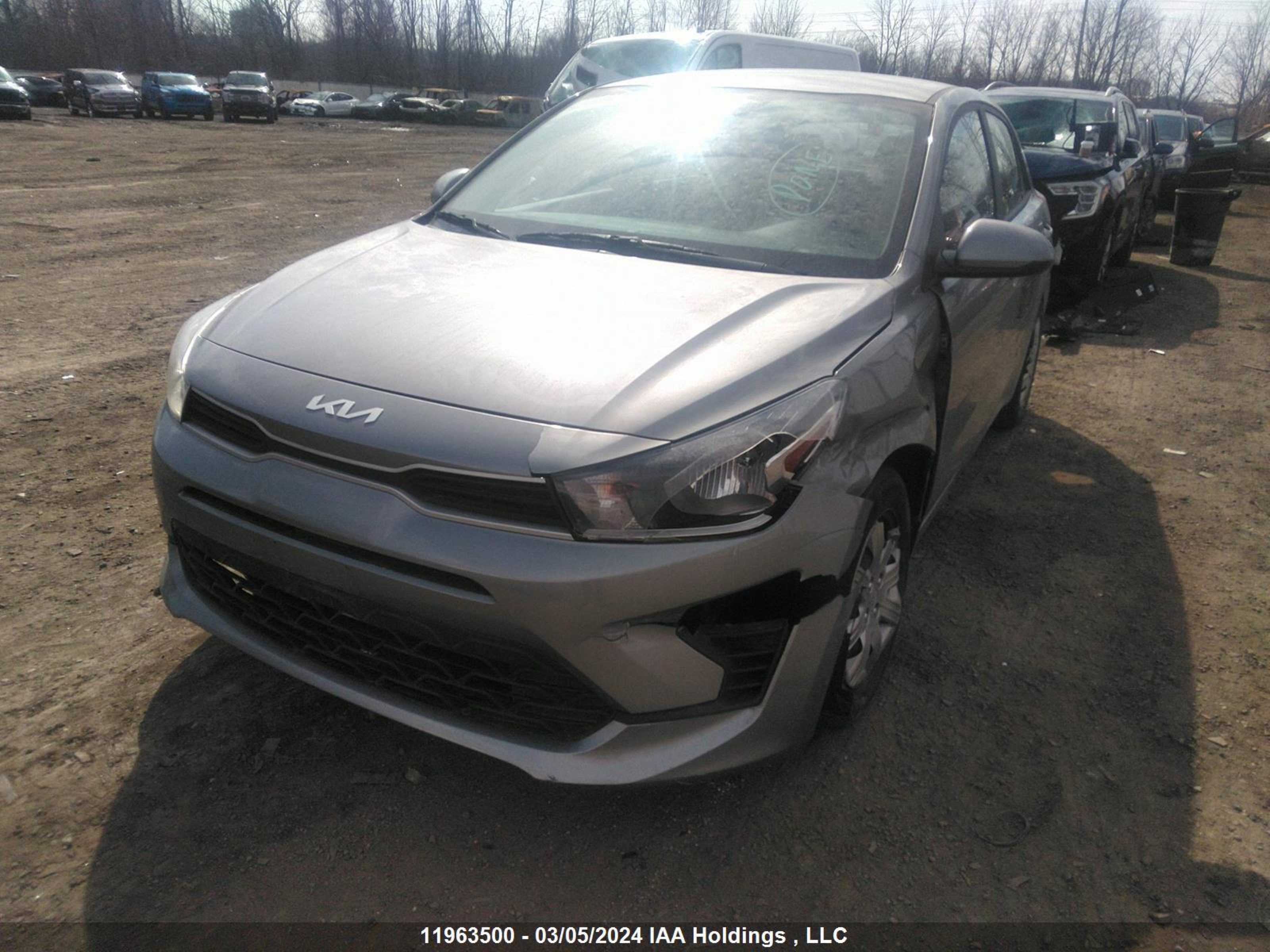 Photo 1 VIN: 3KPA25AD3NE488310 - KIA RIO 