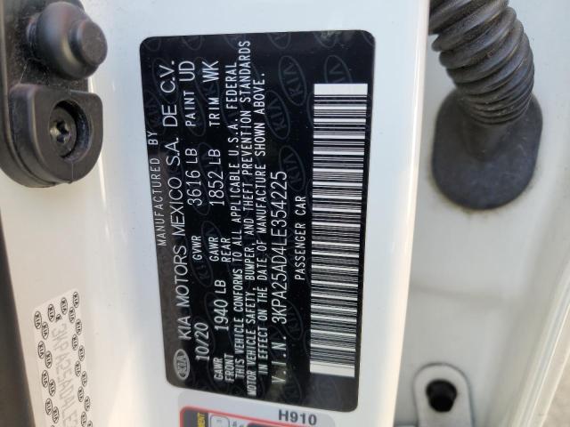 Photo 11 VIN: 3KPA25AD4LE354225 - KIA RIO LX 