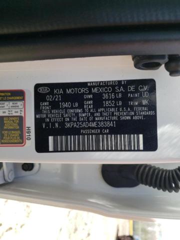 Photo 9 VIN: 3KPA25AD4ME383841 - KIA RIO S 