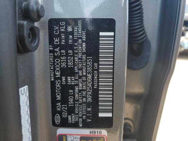 Photo 11 VIN: 3KPA25AD6ME385851 - KIA RIO S 