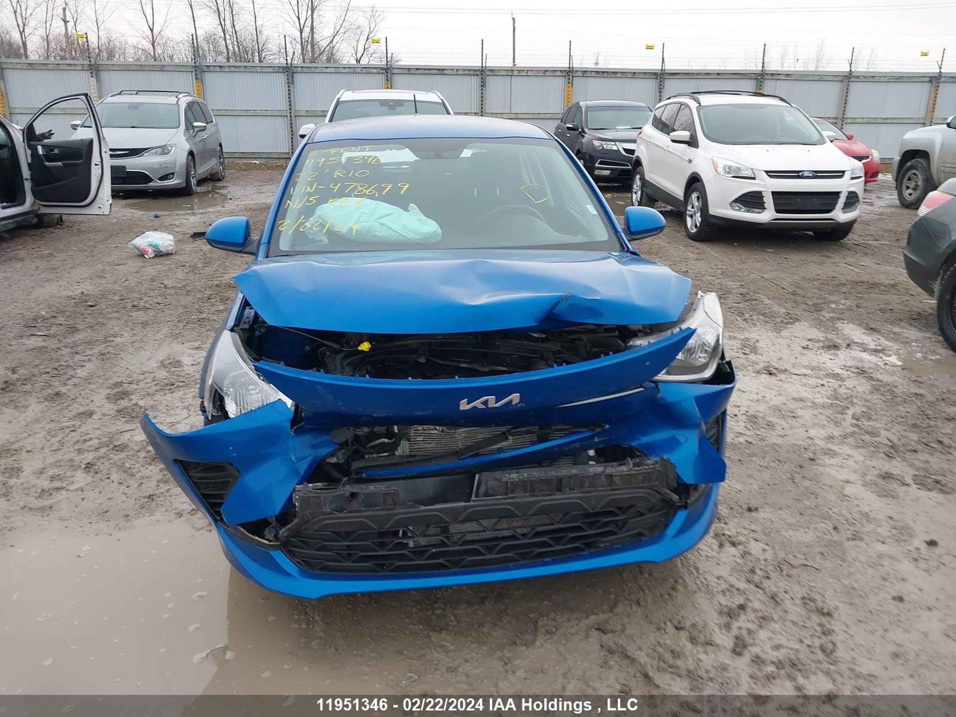 Photo 11 VIN: 3KPA25AD7NE478699 - KIA RIO 