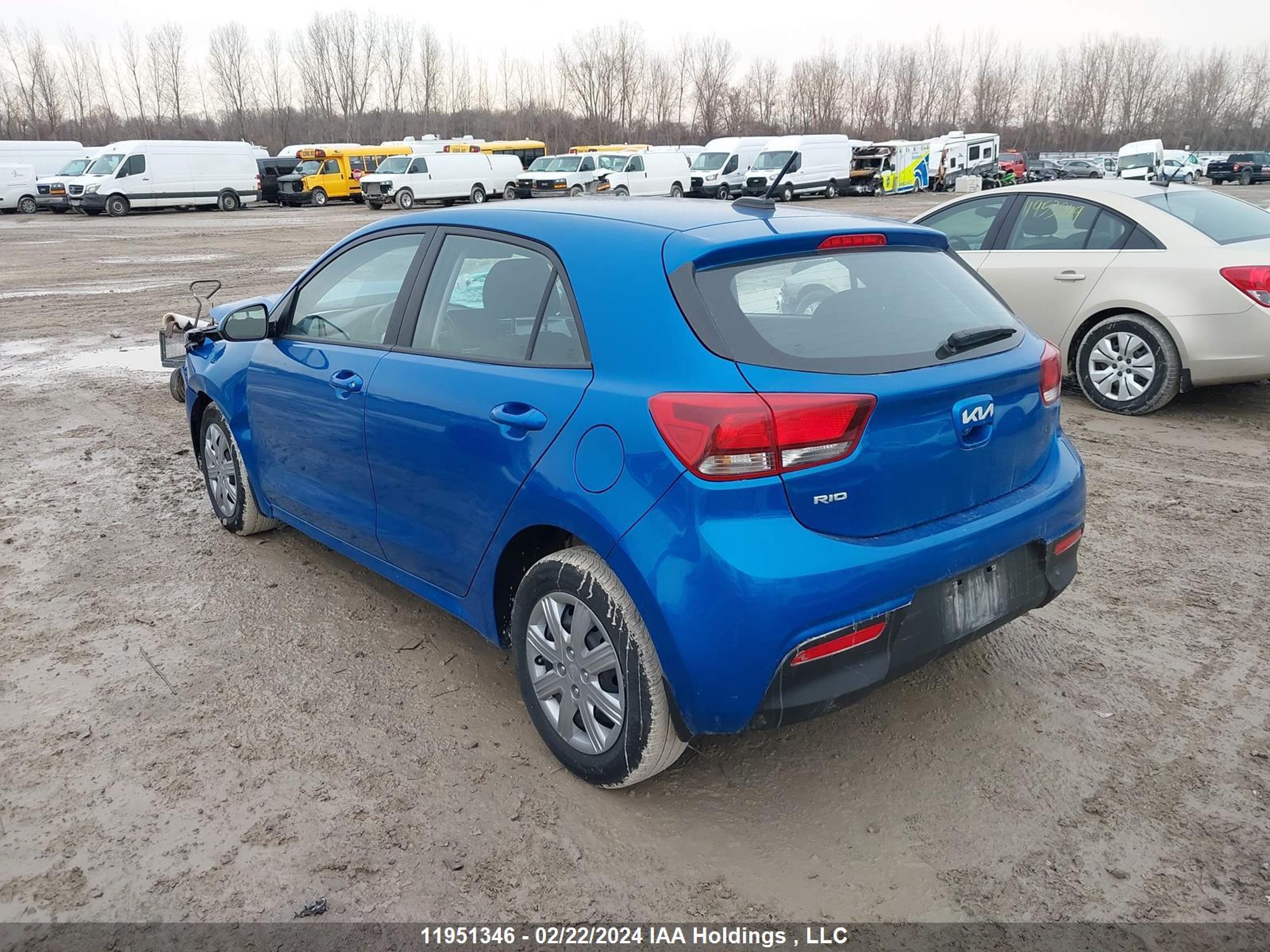 Photo 2 VIN: 3KPA25AD7NE478699 - KIA RIO 