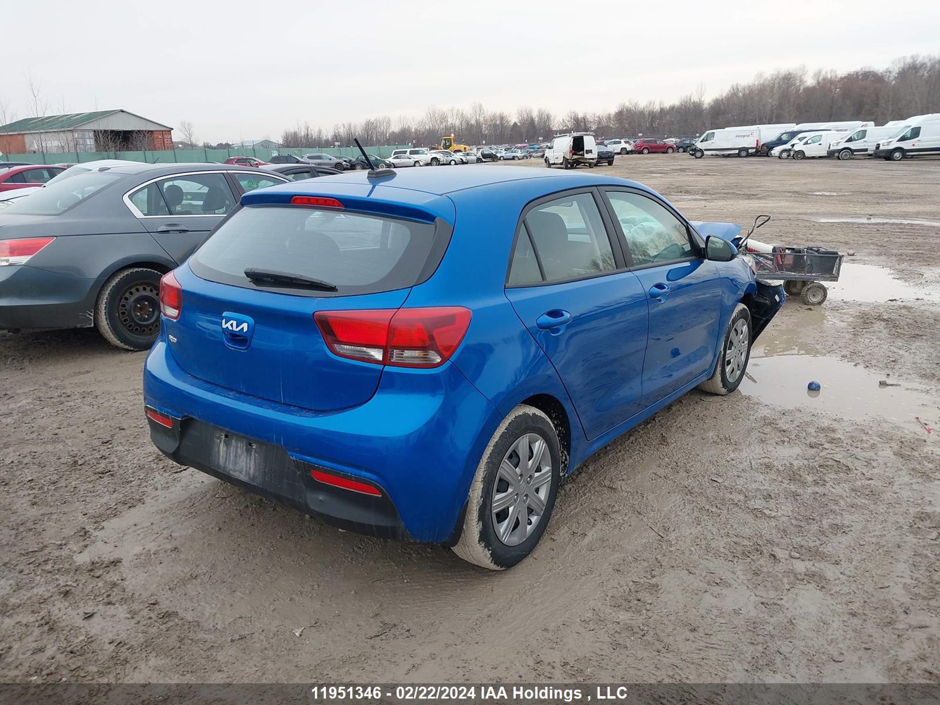 Photo 3 VIN: 3KPA25AD7NE478699 - KIA RIO 