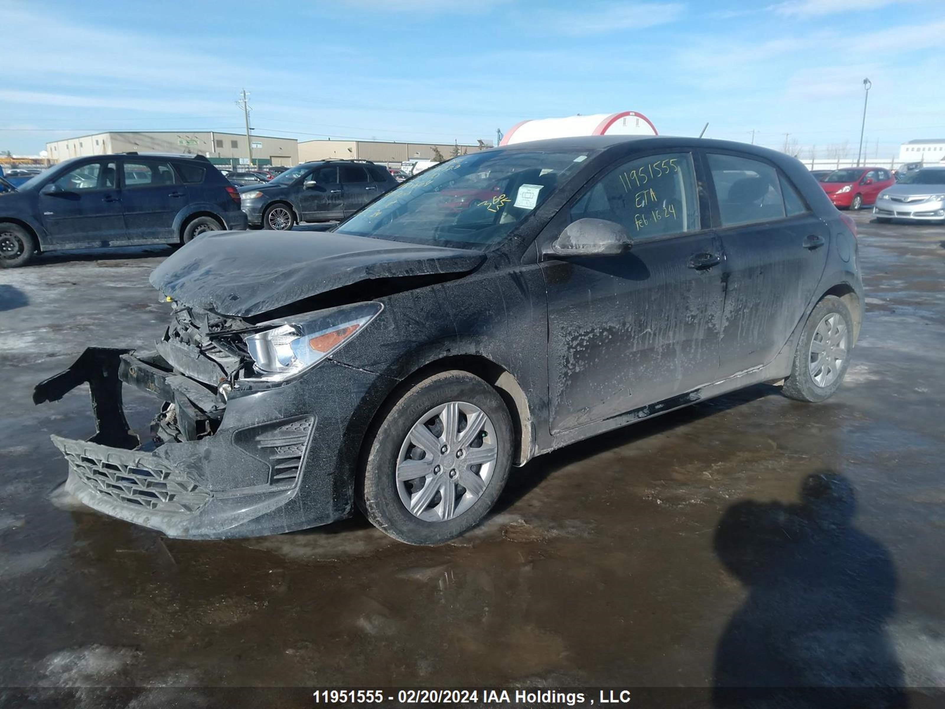 Photo 1 VIN: 3KPA25AD8NE438504 - KIA RIO 