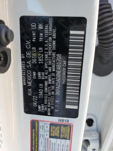 Photo 11 VIN: 3KPA25AD8NE481708 - KIA RIO S 