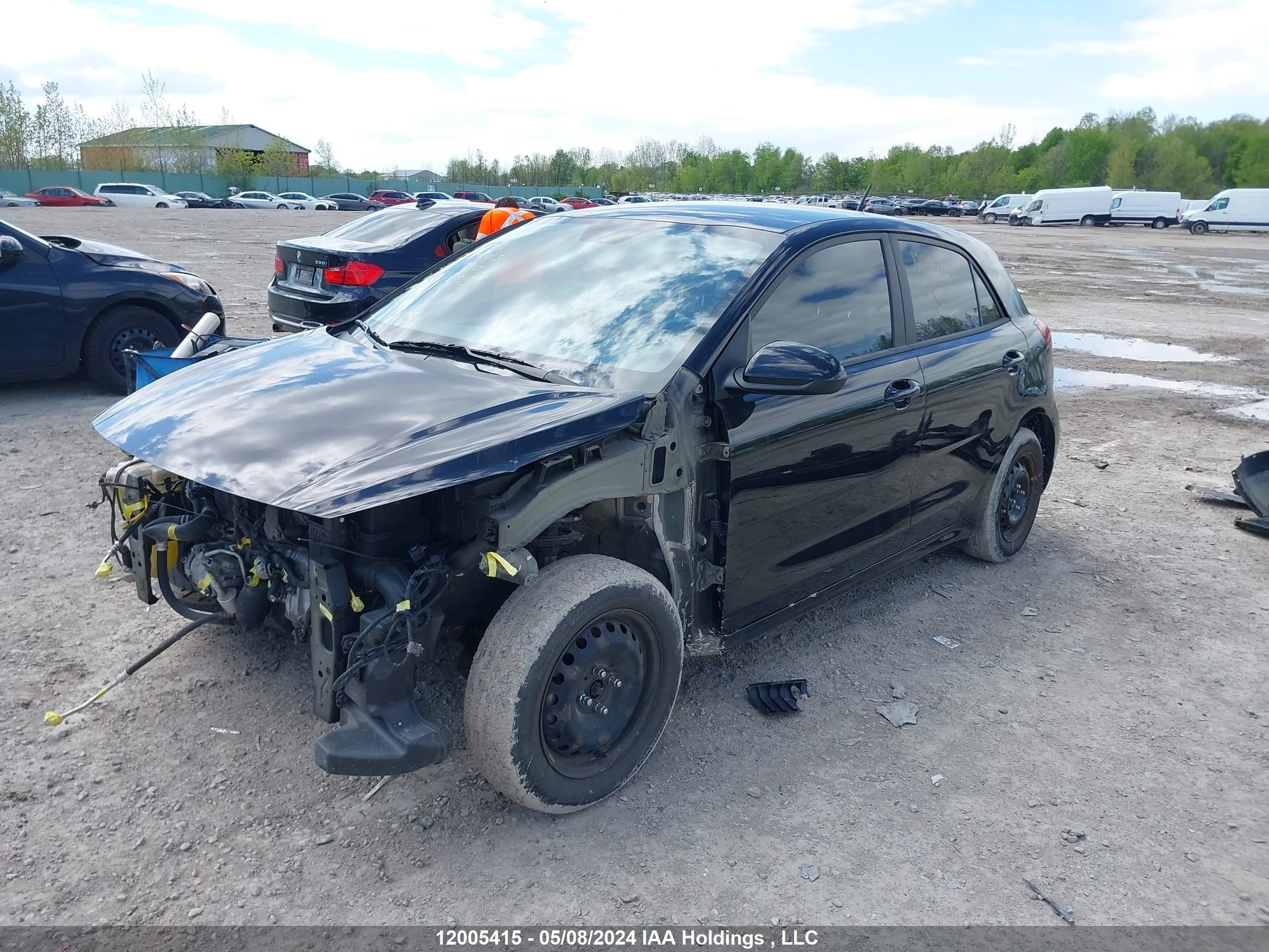 Photo 1 VIN: 3KPA25AD9NE489137 - KIA RIO 