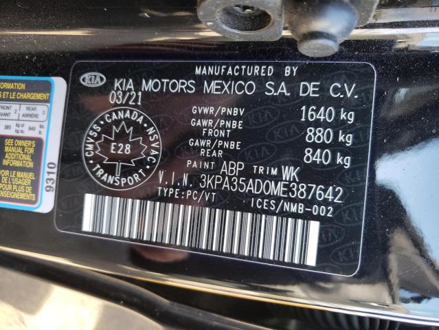 Photo 9 VIN: 3KPA35AD0ME387642 - KIA RIO EX PRE 