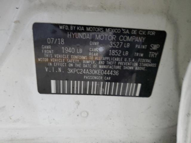 Photo 11 VIN: 3KPC24A30KE044436 - HYUNDAI ACCENT 