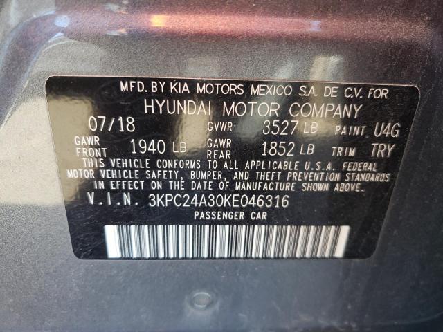 Photo 12 VIN: 3KPC24A30KE046316 - HYUNDAI ACCENT SE 