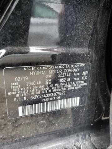 Photo 12 VIN: 3KPC24A30KE079672 - HYUNDAI ACCENT 