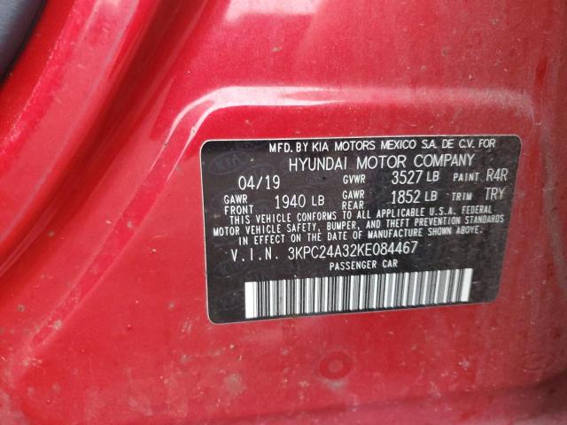 Photo 11 VIN: 3KPC24A32KE084467 - HYUNDAI ACCENT SE 