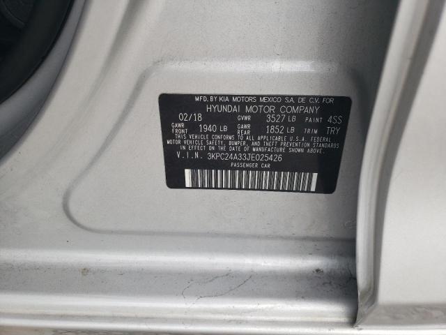 Photo 11 VIN: 3KPC24A33JE025426 - HYUNDAI ACCENT SE 